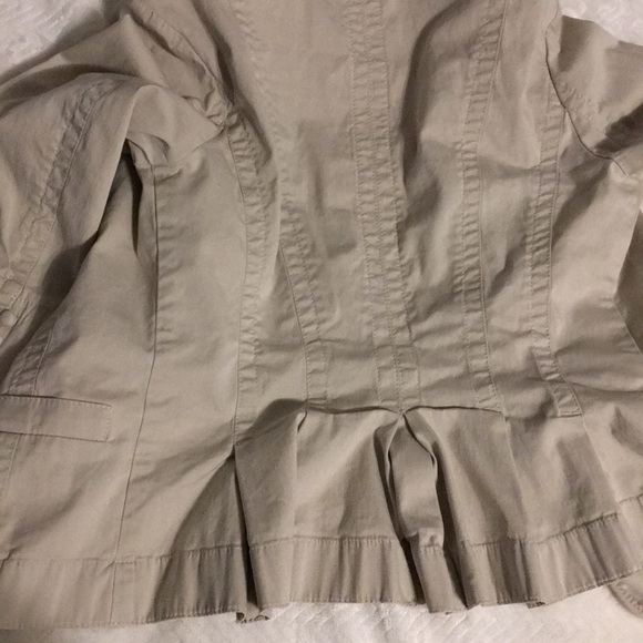 Ann Taylor Cream Jacket - Picture 7 of 7